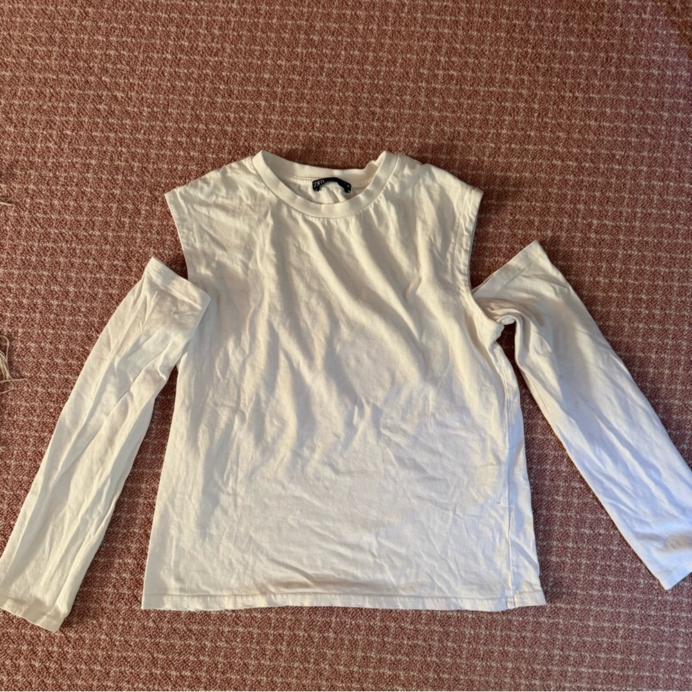 Zara Classic White Tee